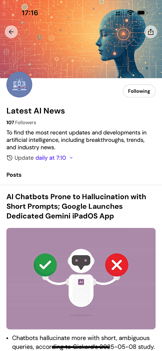 Create custom topics unique to you